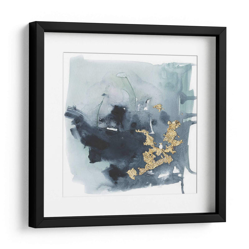 Ceruleano Y Oro I - Victoria Borges | Cuadro decorativo de Canvas Lab