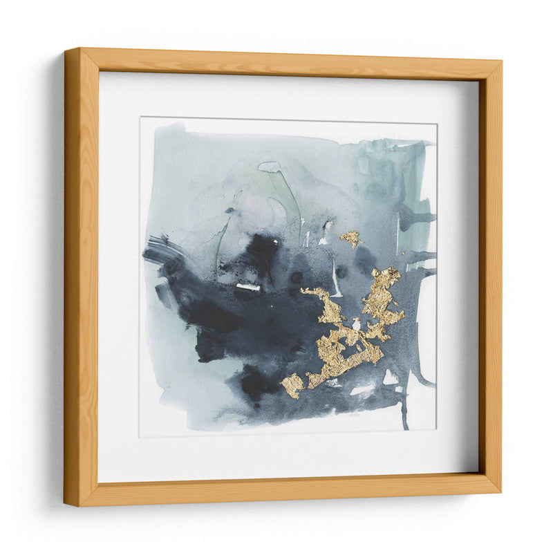 Ceruleano Y Oro I - Victoria Borges | Cuadro decorativo de Canvas Lab