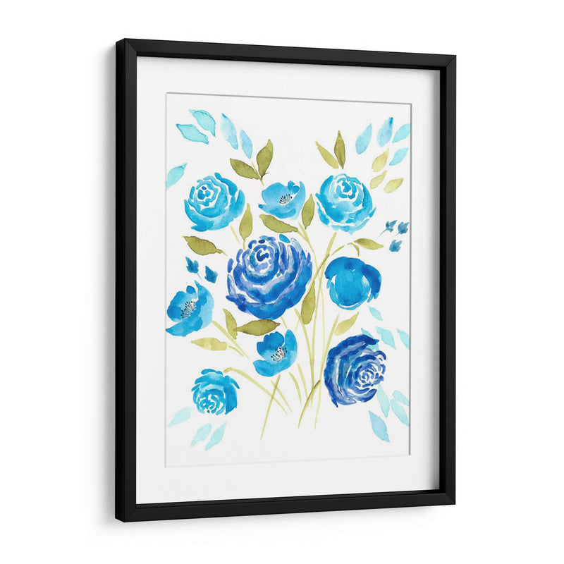 Floraciones Cerulosa I - Regina Moore | Cuadro decorativo de Canvas Lab