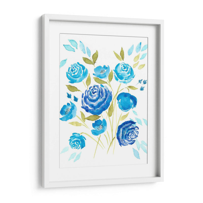 Floraciones Cerulosa I - Regina Moore | Cuadro decorativo de Canvas Lab