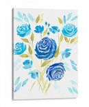 Floraciones Cerúas Ii - Regina Moore | Cuadro decorativo de Canvas Lab