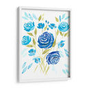 Floraciones Cerúas Ii - Regina Moore | Cuadro decorativo de Canvas Lab