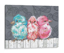 Bird Trio I - Jennifer Rutledge | Cuadro decorativo de Canvas Lab
