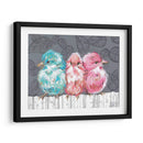 Bird Trio I - Jennifer Rutledge | Cuadro decorativo de Canvas Lab