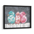 Bird Trio I - Jennifer Rutledge | Cuadro decorativo de Canvas Lab