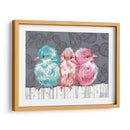 Bird Trio I - Jennifer Rutledge | Cuadro decorativo de Canvas Lab