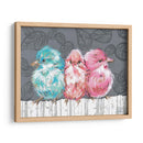 Bird Trio I - Jennifer Rutledge | Cuadro decorativo de Canvas Lab