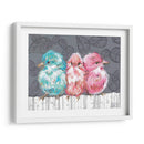 Bird Trio I - Jennifer Rutledge | Cuadro decorativo de Canvas Lab