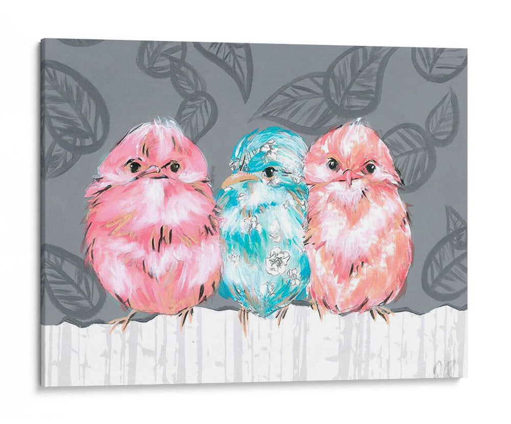 Bird Trio Ii - Jennifer Rutledge | Cuadro decorativo de Canvas Lab