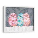 Bird Trio Ii - Jennifer Rutledge | Cuadro decorativo de Canvas Lab