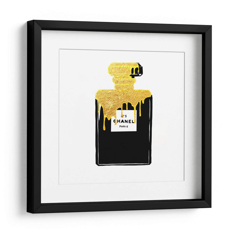 Chanel no5 Oro - David Aste | Cuadro decorativo de Canvas Lab