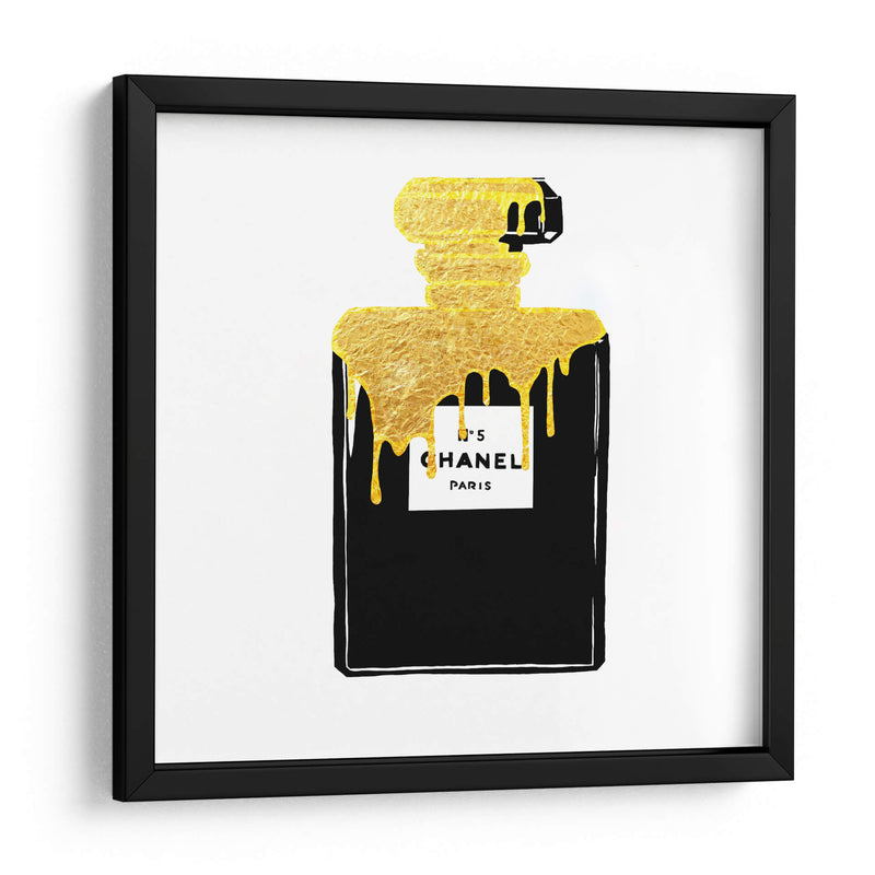 Chanel no5 Oro - David Aste | Cuadro decorativo de Canvas Lab