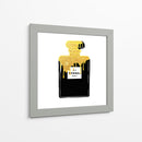 Chanel no5 Oro - David Aste | Cuadro decorativo de Canvas Lab