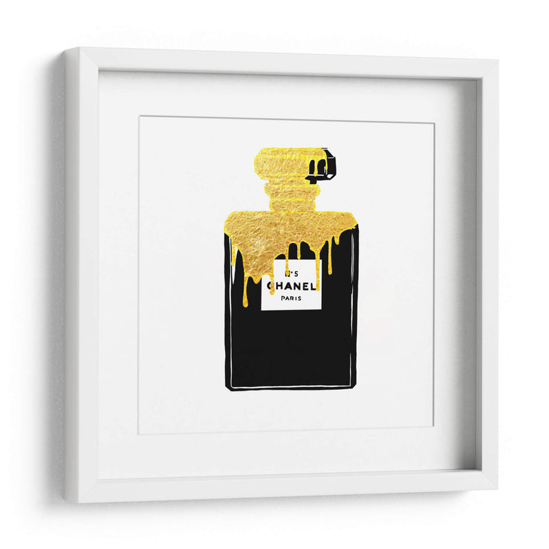 Chanel no5 Oro - David Aste | Cuadro decorativo de Canvas Lab