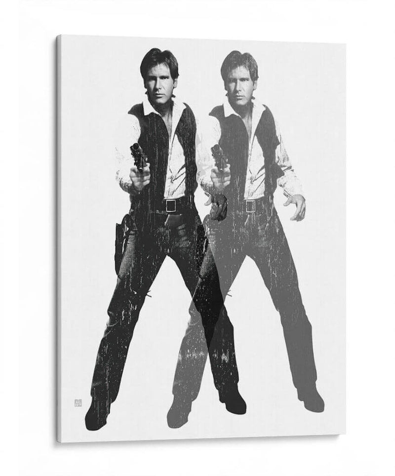 Han Warhol Mono - David Aste | Cuadro decorativo de Canvas Lab