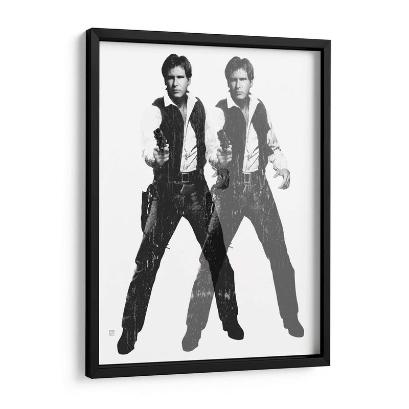 Han Warhol Mono - David Aste | Cuadro decorativo de Canvas Lab