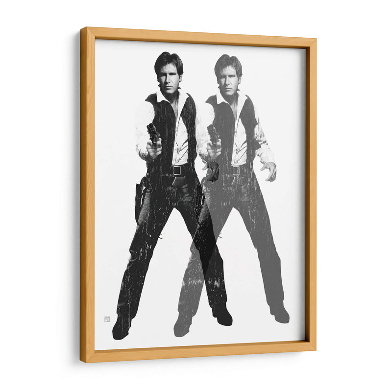 Han Warhol Mono - David Aste | Cuadro decorativo de Canvas Lab