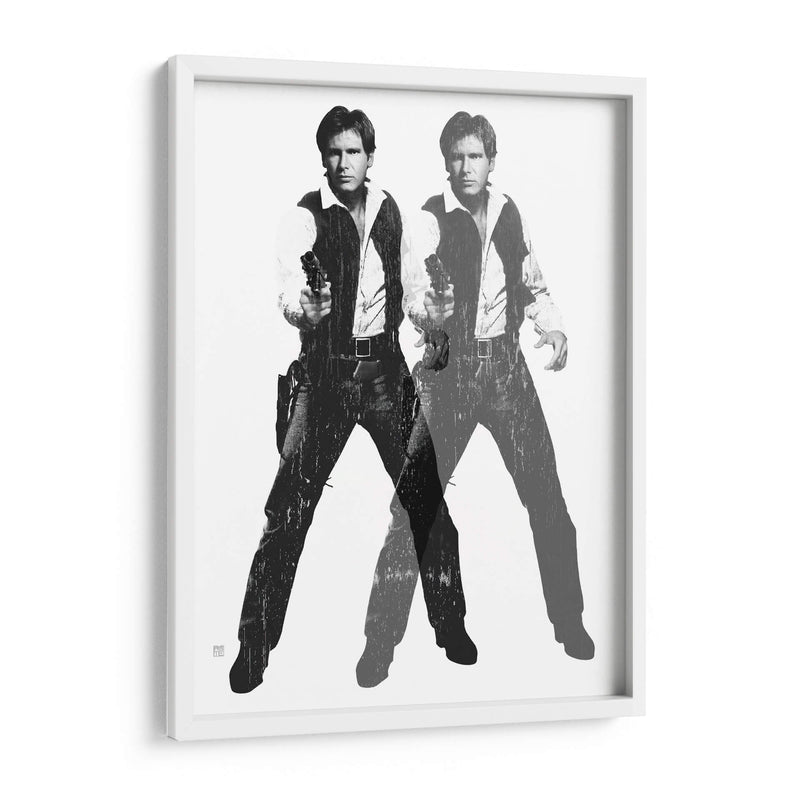 Han Warhol Mono - David Aste | Cuadro decorativo de Canvas Lab