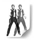 Han Warhol Mono - David Aste | Cuadro decorativo de Canvas Lab