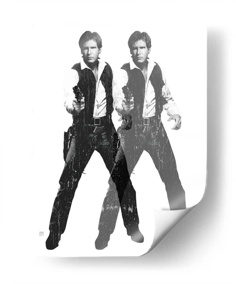 Han Warhol Mono - David Aste | Cuadro decorativo de Canvas Lab