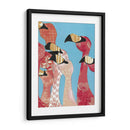 Bandada De Flamencos I - Jennifer Rutledge | Cuadro decorativo de Canvas Lab