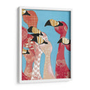 Bandada De Flamencos I - Jennifer Rutledge | Cuadro decorativo de Canvas Lab
