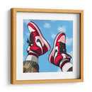 Jordan 1 Chicago - David Aste | Cuadro decorativo de Canvas Lab