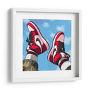 Jordan 1 Chicago - David Aste | Cuadro decorativo de Canvas Lab