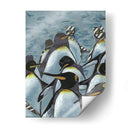 Colonia De Pingüinos I - Jennifer Rutledge | Cuadro decorativo de Canvas Lab