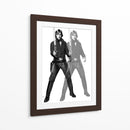 Luke Warhol Mono - David Aste | Cuadro decorativo de Canvas Lab