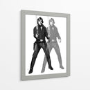 Luke Warhol Mono - David Aste | Cuadro decorativo de Canvas Lab