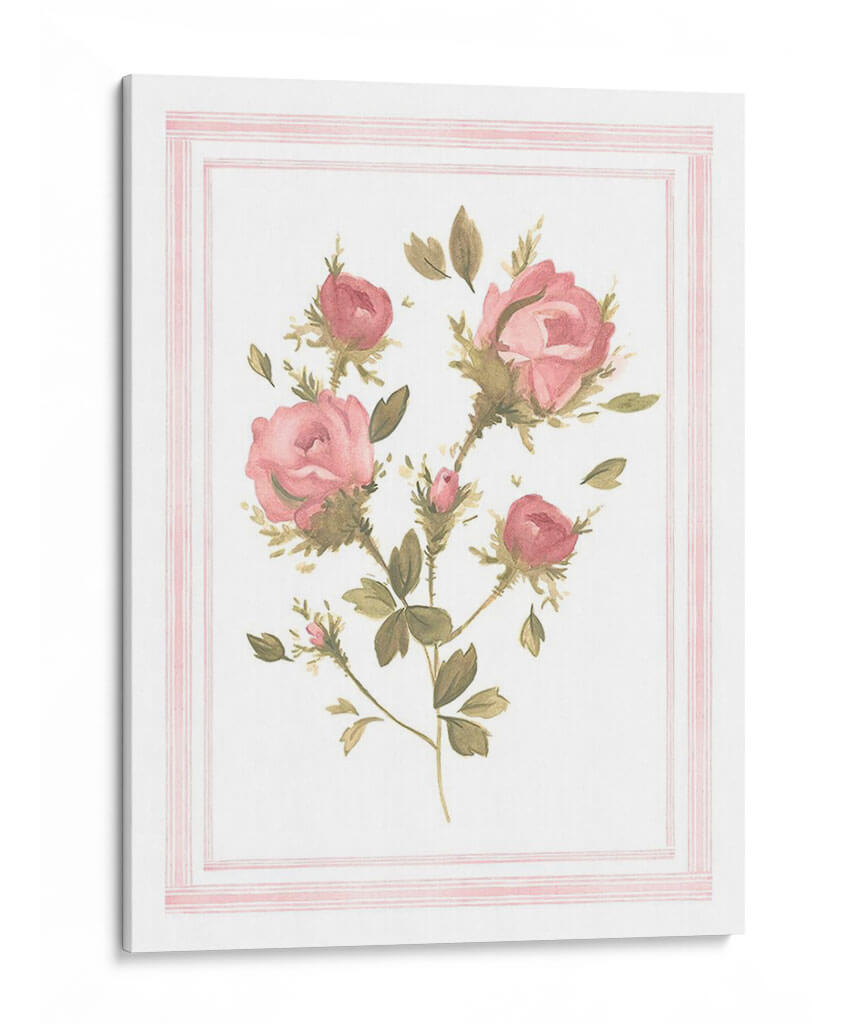 Patrón De Rosa Ii - Emma Scarvey | Cuadro decorativo de Canvas Lab