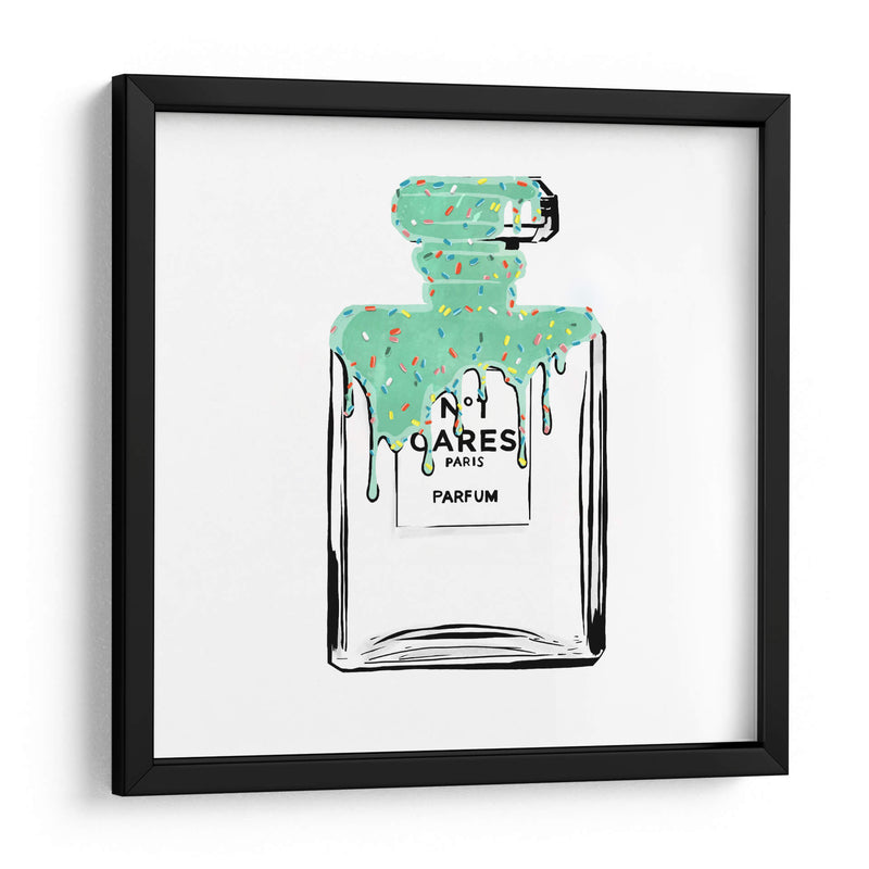 No 1 Cares Green - David Aste | Cuadro decorativo de Canvas Lab