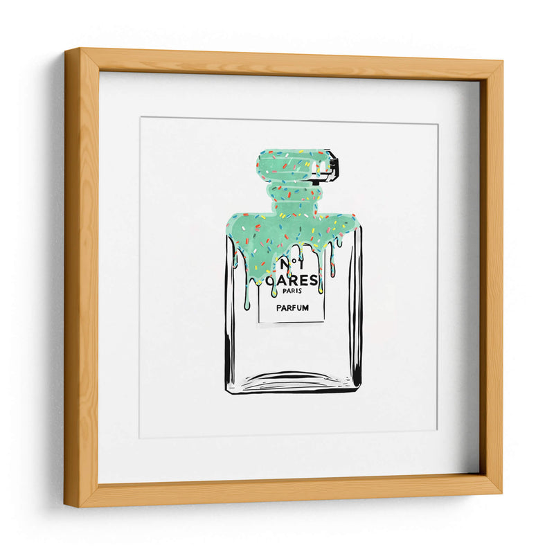 No 1 Cares Green - David Aste | Cuadro decorativo de Canvas Lab