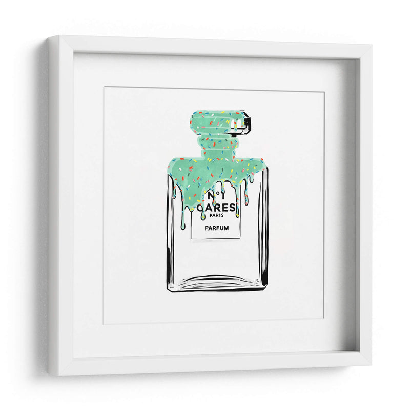 No 1 Cares Green - David Aste | Cuadro decorativo de Canvas Lab