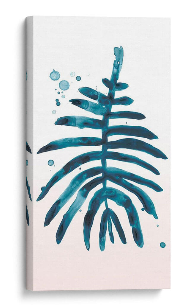 Tallos En Índigo Ii - June Erica Vess | Cuadro decorativo de Canvas Lab