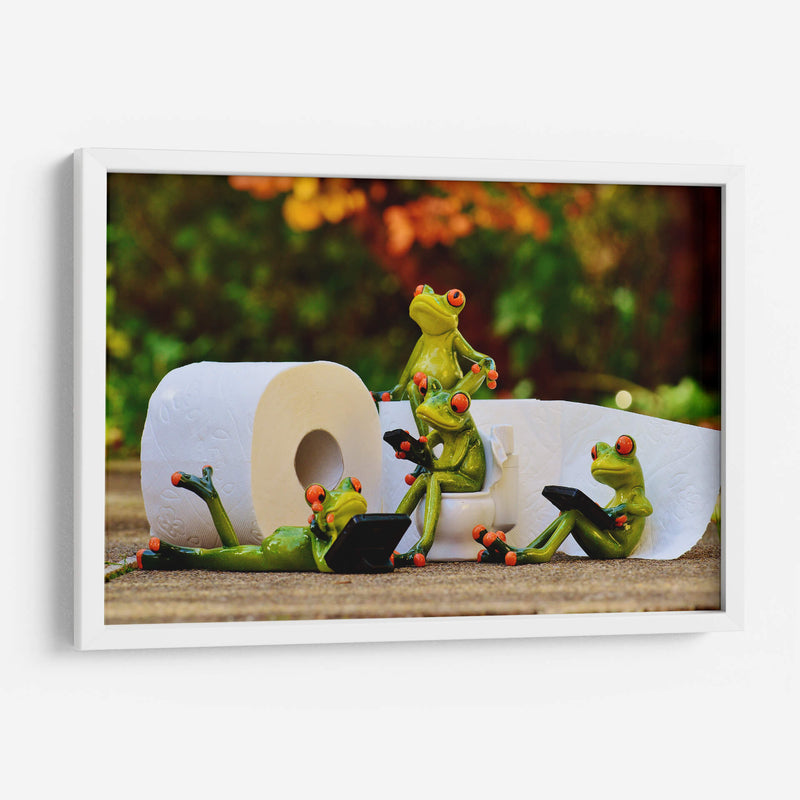 Ocio de ranas | Cuadro decorativo de Canvas Lab