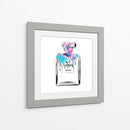 No 1 Cares Marble - David Aste | Cuadro decorativo de Canvas Lab