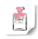 No 1 Cares Pink - David Aste | Cuadro decorativo de Canvas Lab