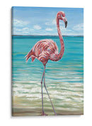 Playa Walker Flamingo I - Carolee Vitaletti | Cuadro decorativo de Canvas Lab