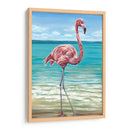 Playa Walker Flamingo I - Carolee Vitaletti | Cuadro decorativo de Canvas Lab
