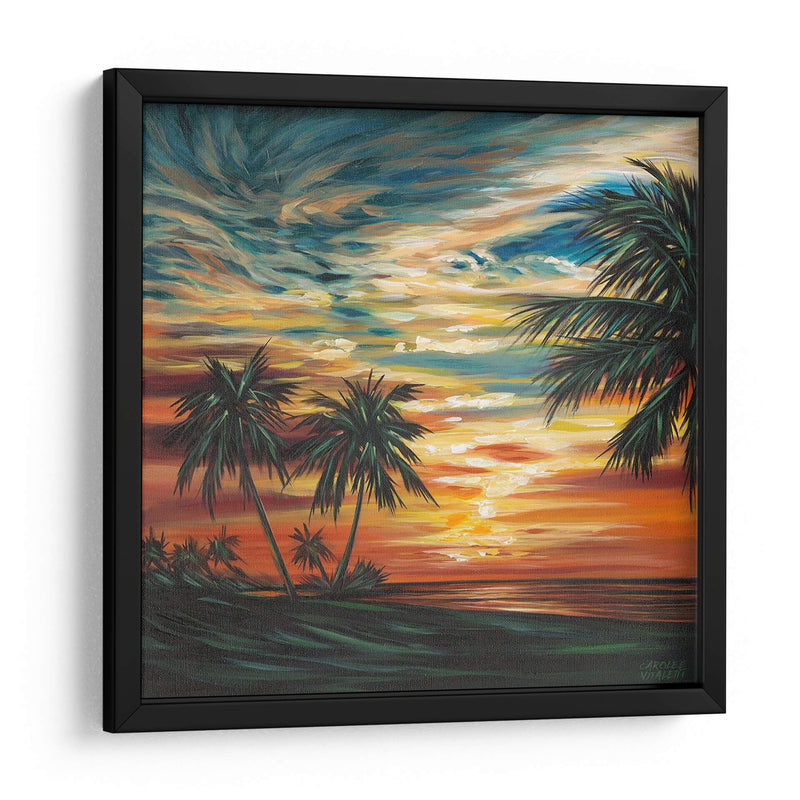 Impresionante Puesta De Sol Tropical I - Carolee Vitaletti | Cuadro decorativo de Canvas Lab