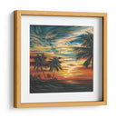 Impresionante Puesta De Sol Tropical I - Carolee Vitaletti | Cuadro decorativo de Canvas Lab