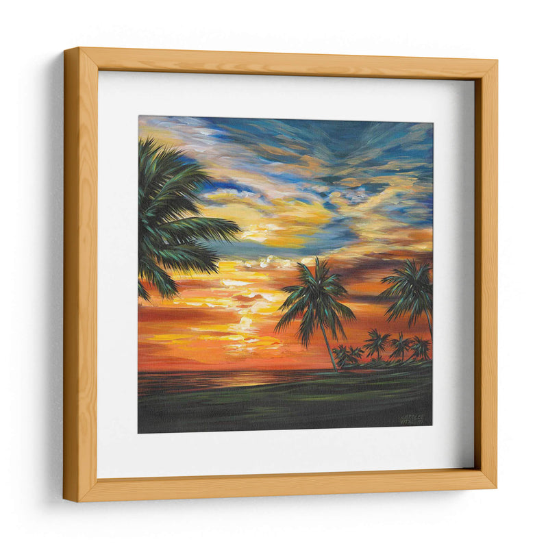 Impresionante Puesta De Sol Tropical Ii - Carolee Vitaletti | Cuadro decorativo de Canvas Lab