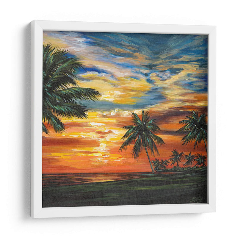 Impresionante Puesta De Sol Tropical Ii - Carolee Vitaletti | Cuadro decorativo de Canvas Lab