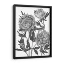 Flores En Gris V - Melissa Wang | Cuadro decorativo de Canvas Lab