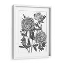 Flores En Gris V - Melissa Wang | Cuadro decorativo de Canvas Lab