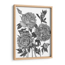 Flores En Gris Vi - Melissa Wang | Cuadro decorativo de Canvas Lab