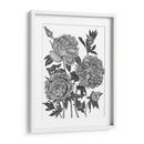 Flores En Gris Vi - Melissa Wang | Cuadro decorativo de Canvas Lab