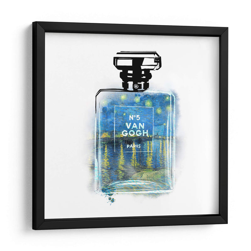 Noche Estrellada Sobre el Ródano no5 - David Aste | Cuadro decorativo de Canvas Lab